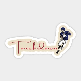 Touchdown Giants! Sticker